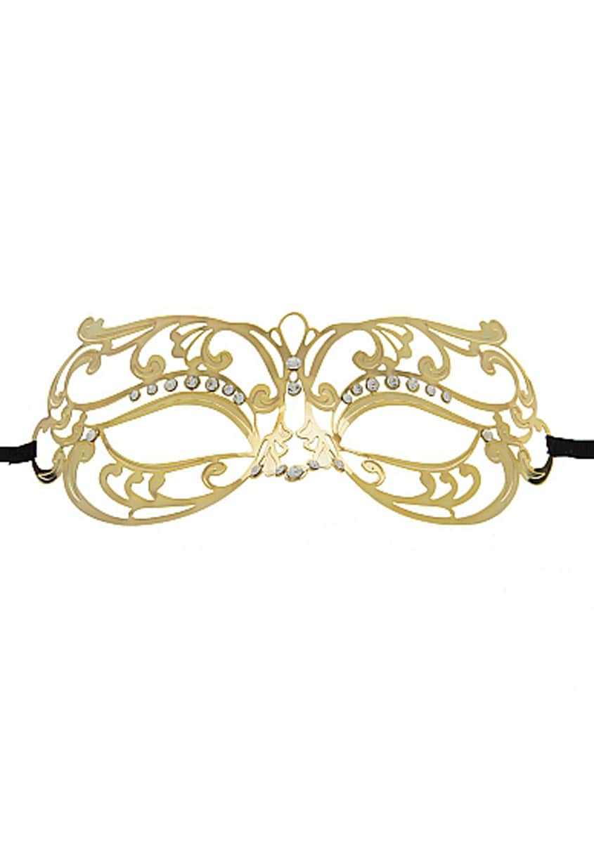 Venezianische Maske in gold von Ouch!_0