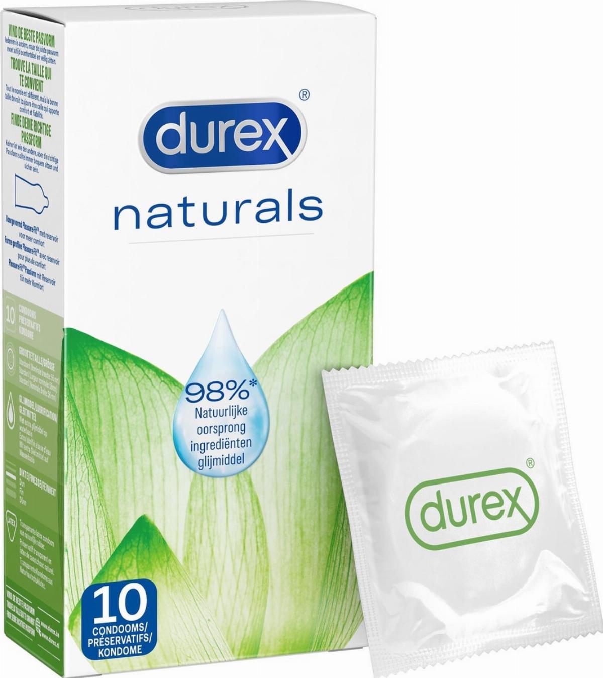 Durex Kondome Natural 10 Stk._0