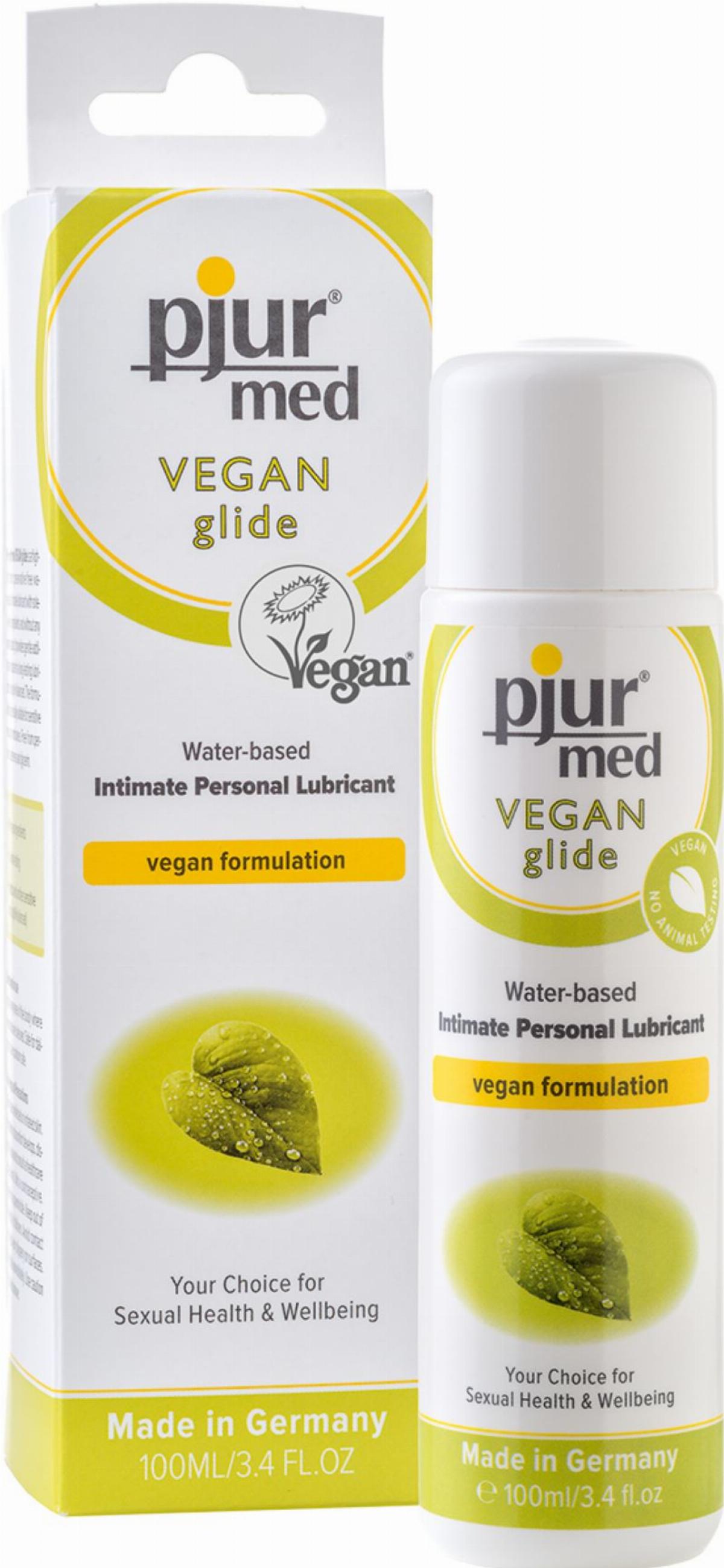 Medizinisches Gleitmittel Vegan Glide auf Wasserbasis von Pjur 100 ml_0